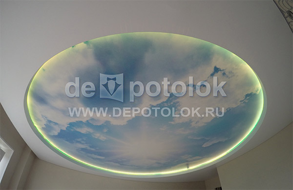 Где используются матовые натяжные потолки