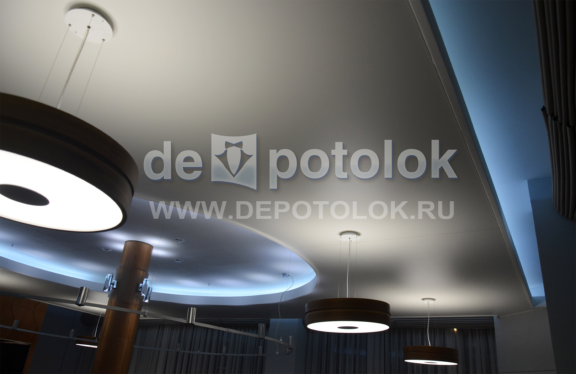 Натяжные потолки Клипсо